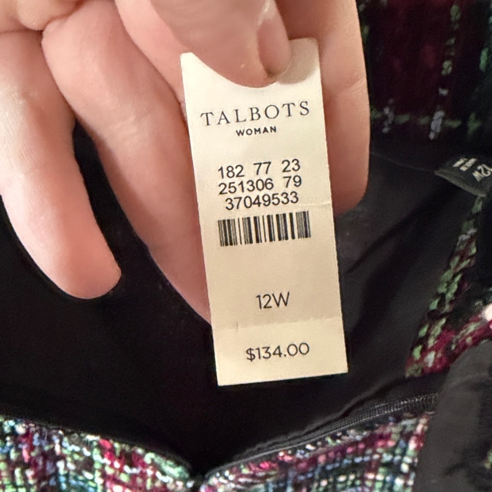 NWT Talbots MIDI Skirt Size 12W - Picture 4 of 5